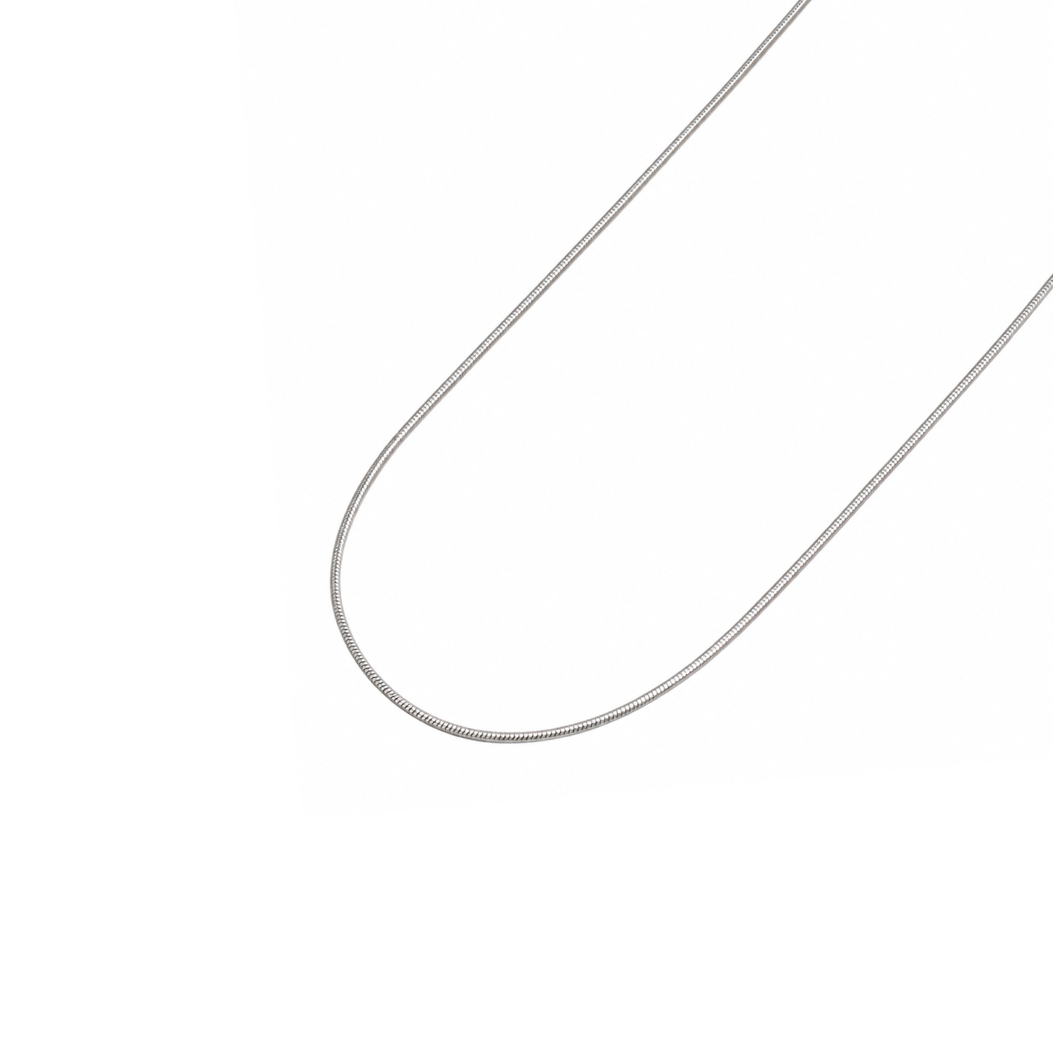 Cadena de Plata Esterlina 925 Cable Fino 1