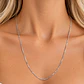 Cadena de Plata Esterlina 925 Box 1,3gr Larga - Miniatura 4