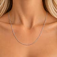 Cadena de Plata Esterlina 925 Limada Corta - Miniatura 4