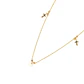 Collar  Oro 18kt  Cruces Colgantes - Miniatura 1