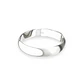 Argolla Matrimonio de Oro Blanco 18kt Inglés Bari de 3,0mm - Miniatura 2