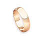 Argolla Matrimonio de Oro Miel 18kt Inglés Vicenza de 4,0mm - Miniatura 3