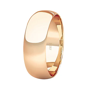 Argolla Matrimonio de Oro Miel 18kt Inglés Argos de 5,0mm