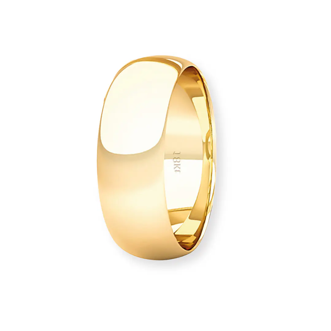 Argolla Matrimonio de Oro Amarillo 18kt Inglés Argos de 5,0m 1