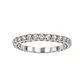 Anillo Oro Blanco 18kt Diamantes 57 Puntos Cadena Extendible - Miniatura 3