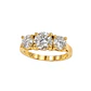 Anillo Compromiso Personalizado Oro Amarillo 18kt Diamante Mayor de 1,04 Quilates y 2 de 52 Puntos - Miniatura 1