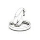 Par de Argollas de Oro 18kt Modelo Ingles Ergofit de 3,5mm Oro Blanco - Miniatura 1