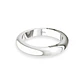 Argolla Matrimonio de Oro Blanco 18kt Inglés Padua 3,0mm - Miniatura 2