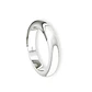 Argolla Matrimonio de Oro Blanco 18kt Inglés Padua 3,0mm - Miniatura 3
