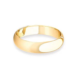 Argolla Matrimonio de Oro Amarillo 18kt Inglés Venecia de 3,