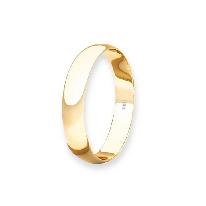 Argolla Matrimonio de Oro Amarillo 18kt Inglés Bari de 3,0mm 1