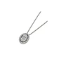 Collar Oro Blanco 18kt Diamantes 47 Pts - Miniatura 1