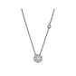 Collar Oro Blanco 18kt Diamantes 34Pts Total - Miniatura 2