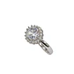 Anillo Plata Esterlina 925 Circón Girasol - Miniatura 1