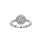 Anillo Plata Esterlina 925 Circón Girasol - Miniatura 3