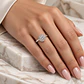 Anillo Plata Esterlina 925 Circón Girasol - Miniatura 4