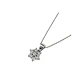 Colgante de Plata Esterlina 925 Copo Nieve 7 Circon - Miniatura 2