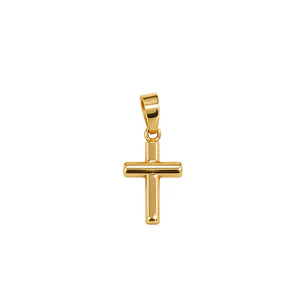 Colgante de Oro Amarillo 14kt Cruz Pequeña
