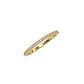 Anillo de Oro Amarillo 18kt Cintillo Circon Fino - Miniatura 2