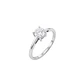 Anillo Compromiso Oro Blanco 18kt Solitario Diamante 45 Puntos - Miniatura 1