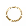 Pulsera de Oro Amarillo 18kt Groumet Ligera