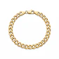 Pulsera de Oro Amarillo 18kt Groumet Ligera - Miniatura 2