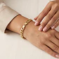 Pulsera de Oro Amarillo 18kt Groumet Ligera - Miniatura 4