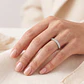 Anillo Oro Amarillo 18kt Diamantes Lágrima 1,12 Qts - Miniatura 4