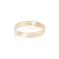Argolla Matrimonio de Oro Amarillo 18kt Tubo Ferrada de 3,5mm - Miniatura 2