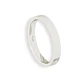 Argolla Matrimonio de Oro Blanco 18kt Tubo Ferrada de 3,5mm - Miniatura 3