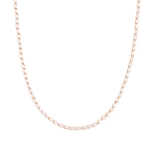 Cadena Oro Miel 18Kt Modelo Jaula