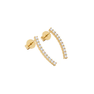 Aros Oro Amarillo 18kt Diamantes 38Pts