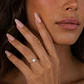Anillo Oro Amarillo 18kt Solitario Circonita 4 Grifas - Miniatura 4
