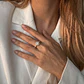 Anillo Oro Rosado 18kt Diamantes 57 Pts - Miniatura 4