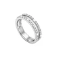 Anillo Oro Blanco 18kt Diamantes 49 Pts - Miniatura 2