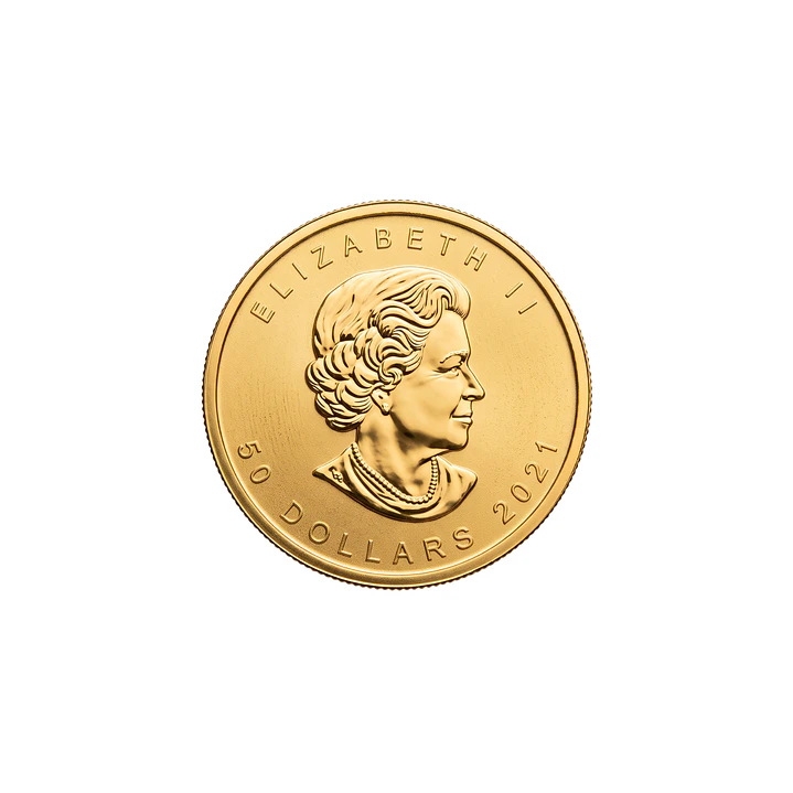 Moneda de Oro Canadiense GML 1 OZ Elizabeth II 1