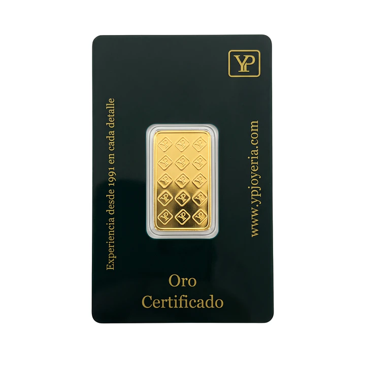 Lingote de Oro Puro 24K de 1/4 Onza Troy (7,78 g) – Pureza 999.9 | Inversión Segura con el Respaldo de Joyas Barón 2