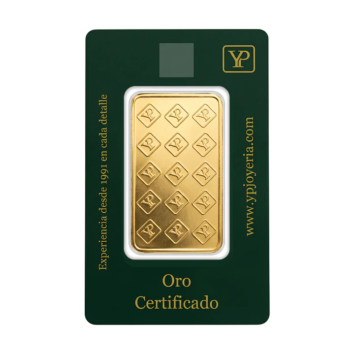 Lingote de Oro Puro 24K de 1 Onza Troy (31,1 g) – Pureza 999.9 | Inversión Segura con el Respaldo de Joyas Barón 2