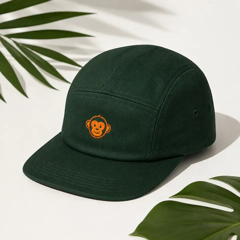 Boné Aba Curta — verde escuro 1