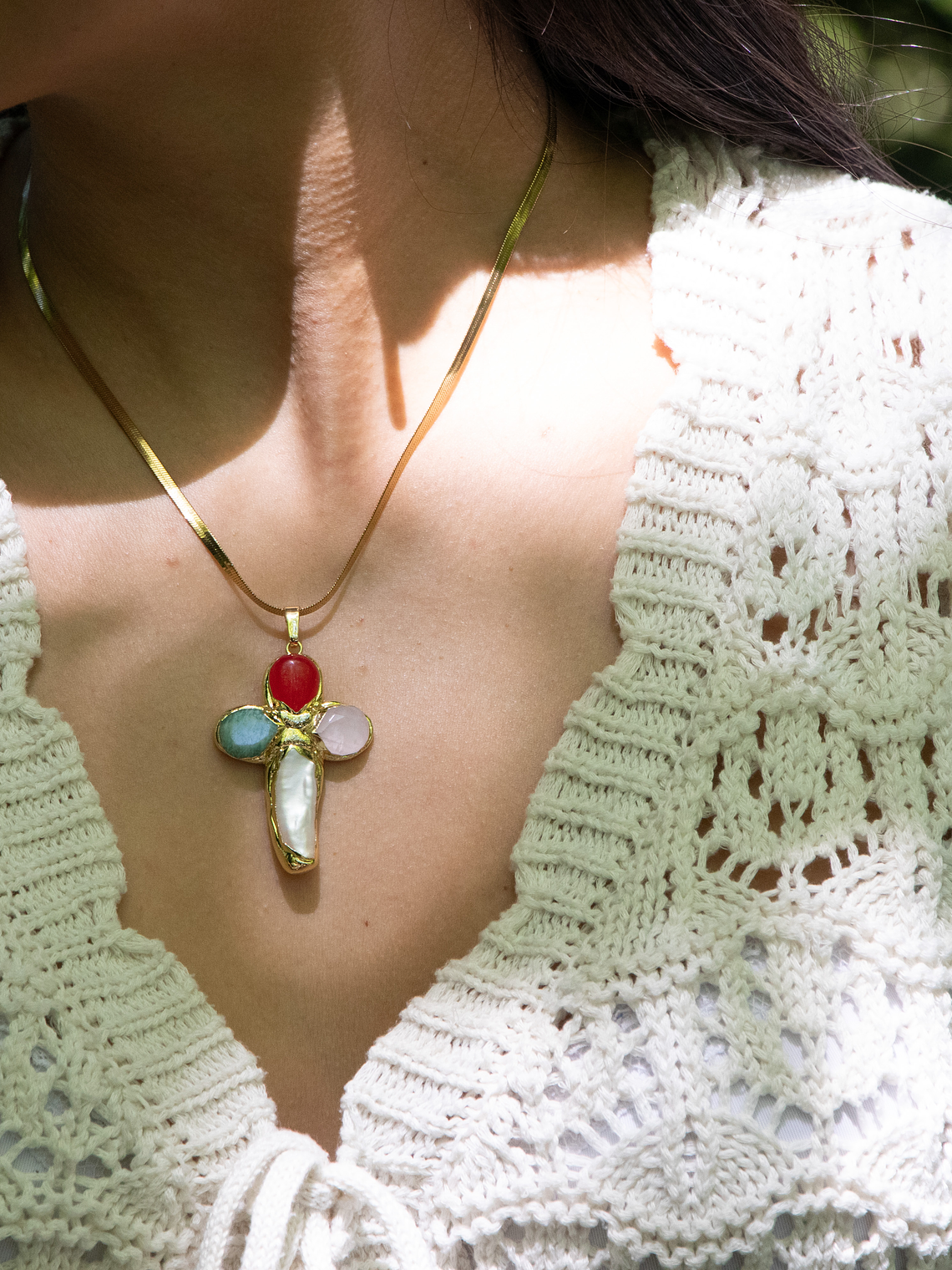 Amuleto alma en cruz 1