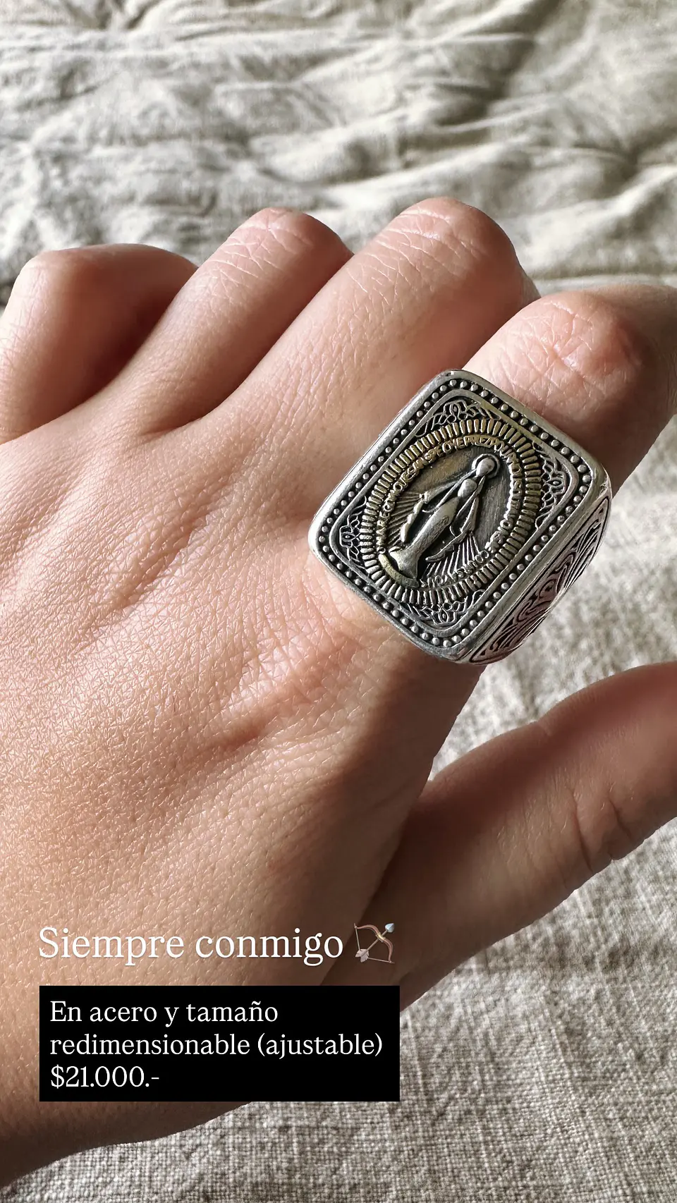 Anillo Virgen de los Rayos 1