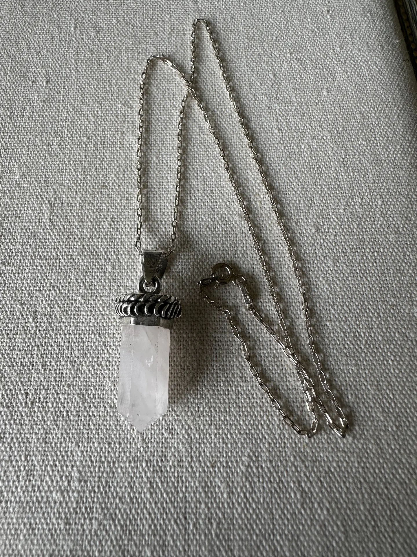 Collar Cuarzo Rosado  5