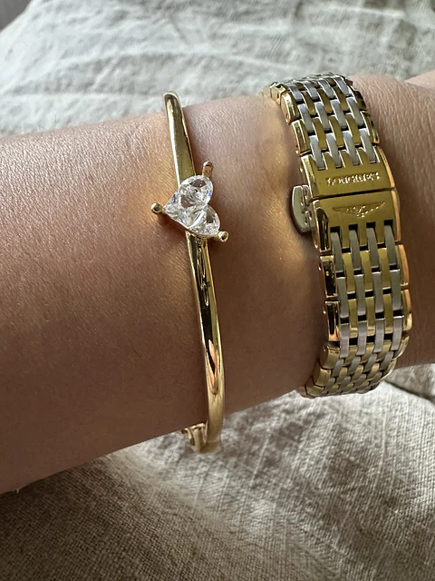 Esclava Corazón Oro