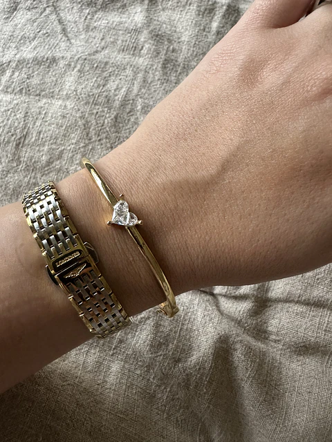 Esclava Corazón Oro