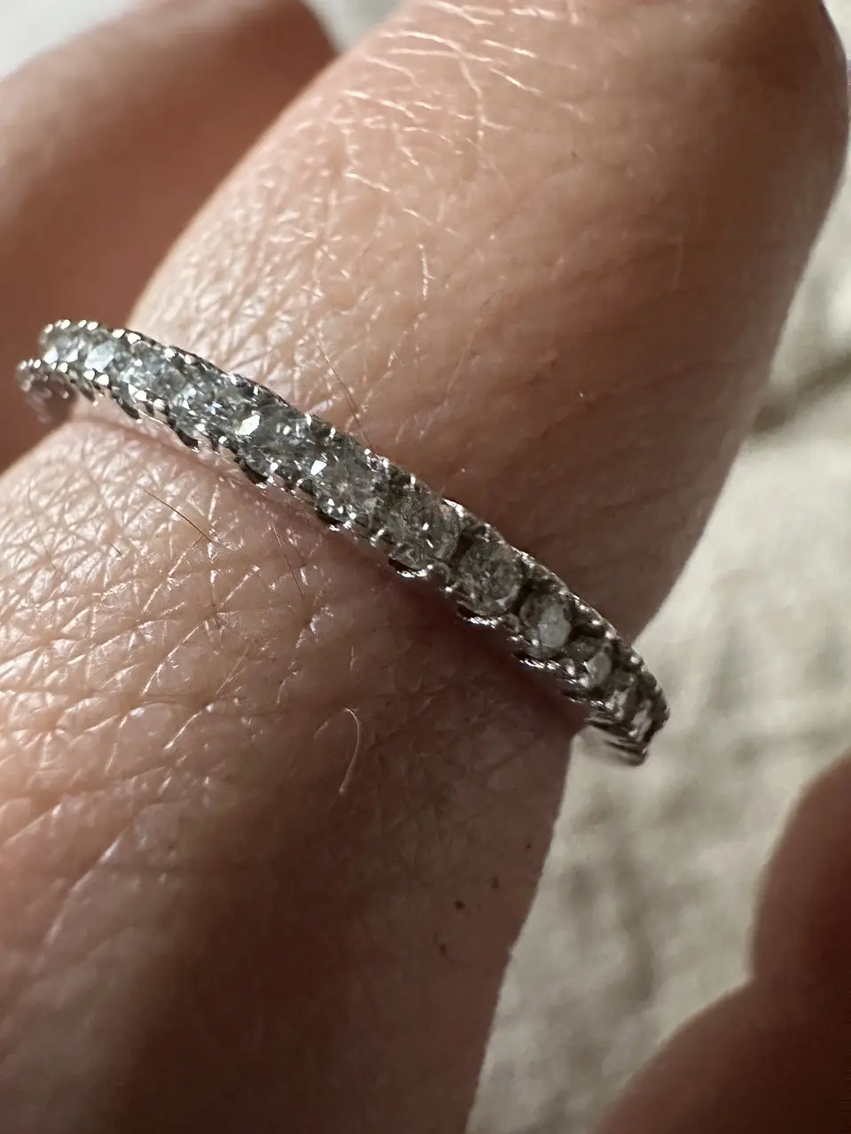 Anillo Betty Moissanitas Plata 4
