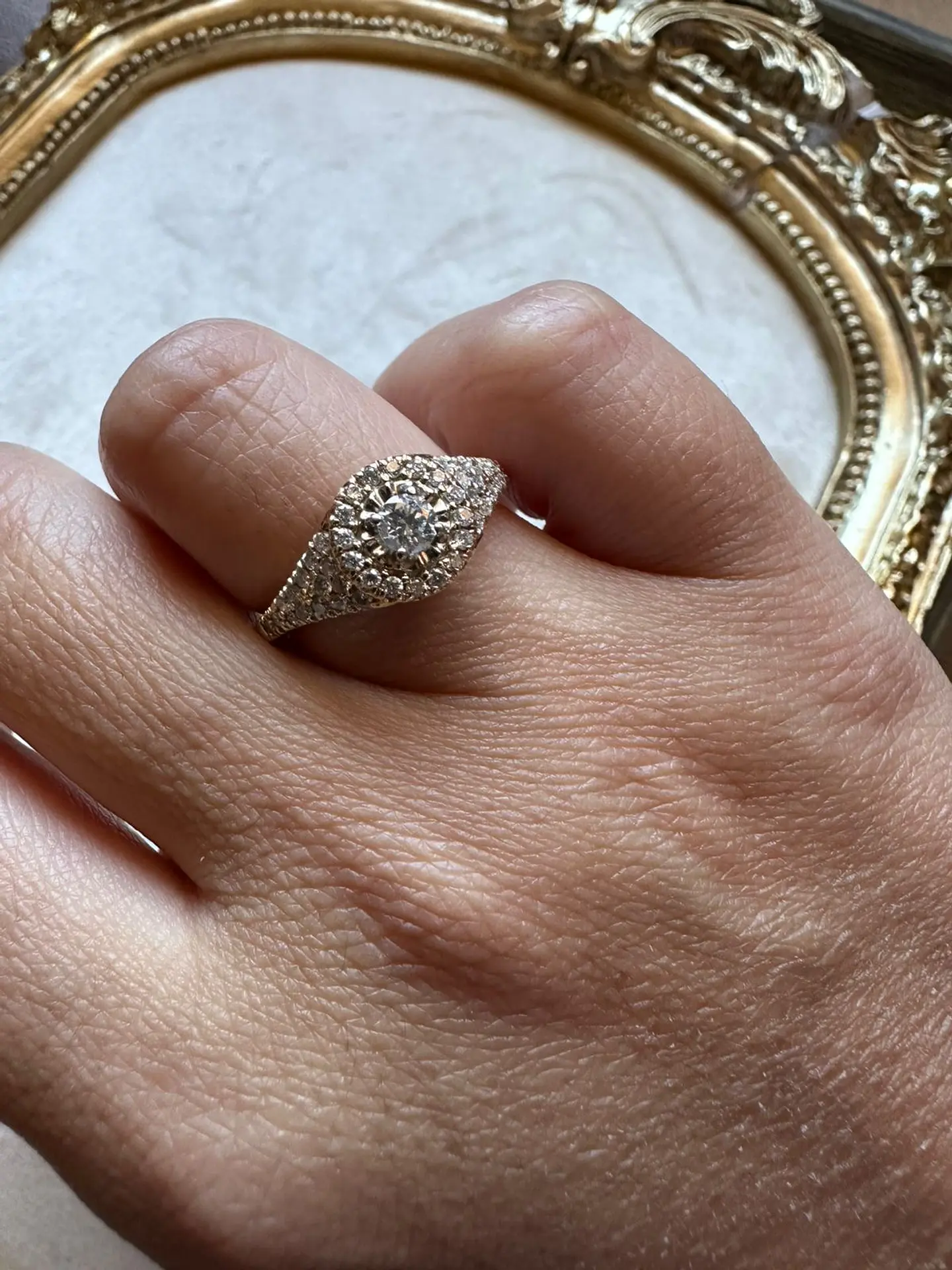 Anillo Blanca Oro 3