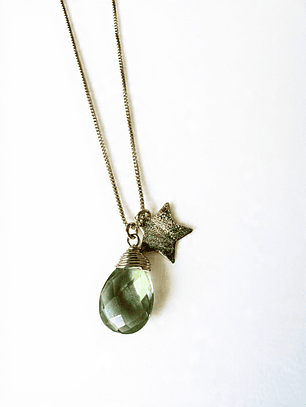 Collar Peridoto Oro