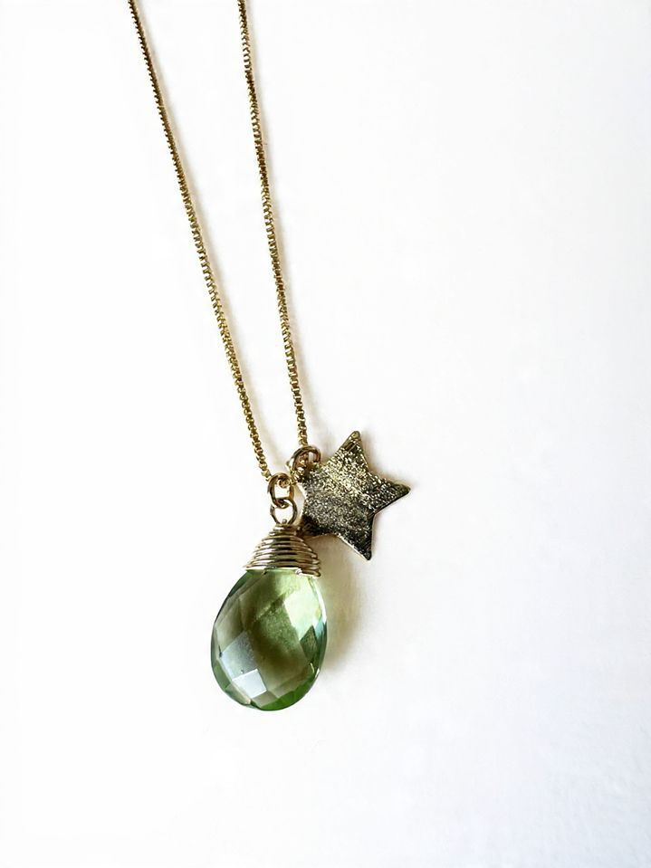 Collar Peridoto Oro 1