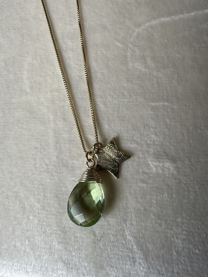 Collar Peridoto Oro 2
