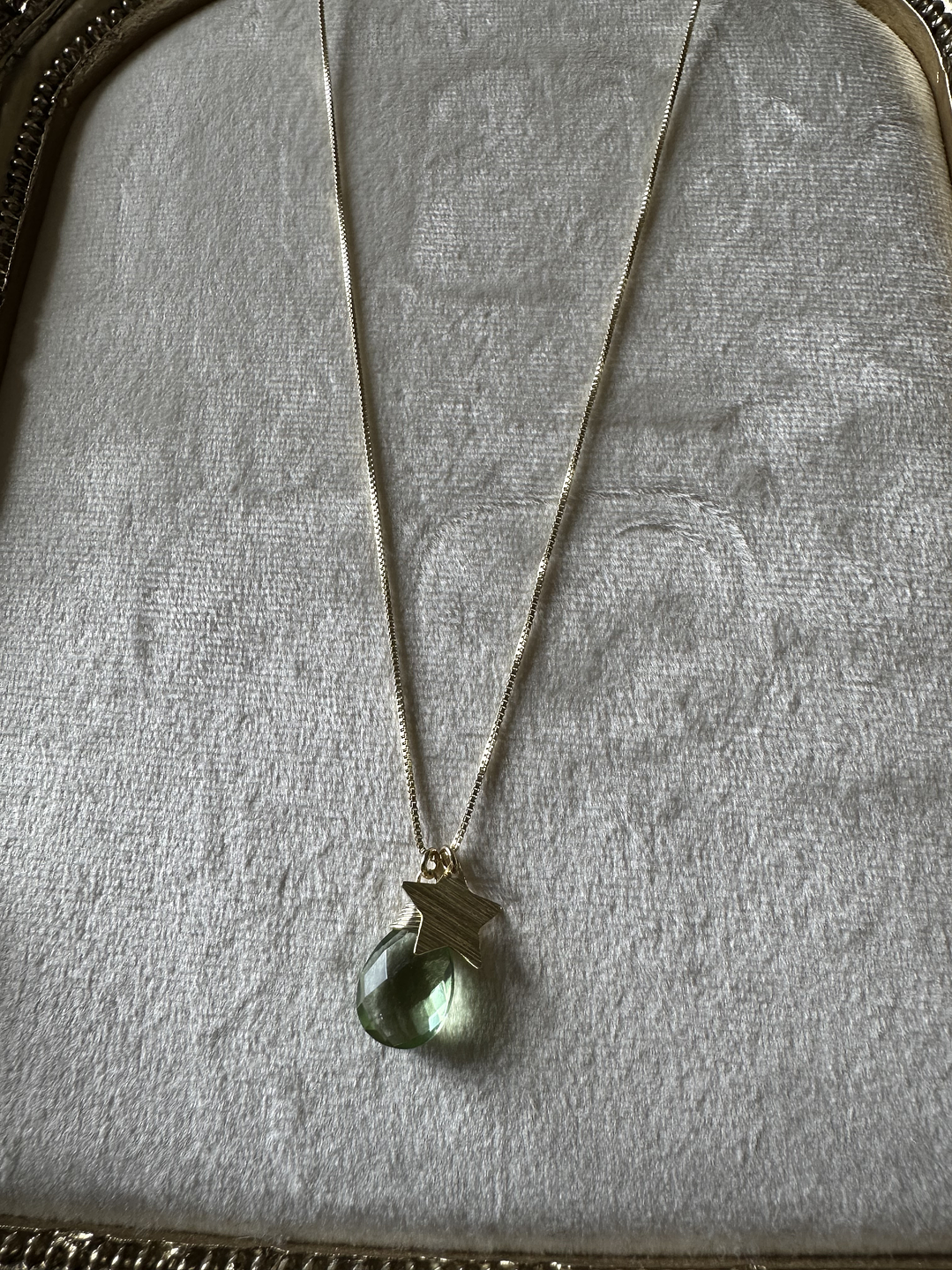 Collar Peridoto Oro 3